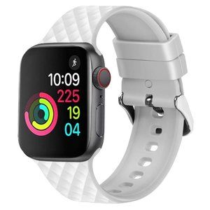 NEW BAND PINK Rhomboid Silicone For Apple Watch
